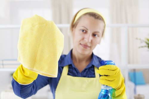Professional end of tenancy cleaning in a Kennington kitchen