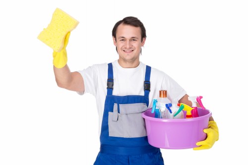 Domestic deep cleaning in a Kennington flat