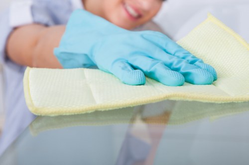 Professional sofa cleaning in Kennington with a freshly cleaned fabric sofa