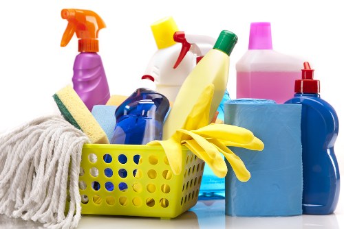 Kennington cleaner performing detailed property cleaning