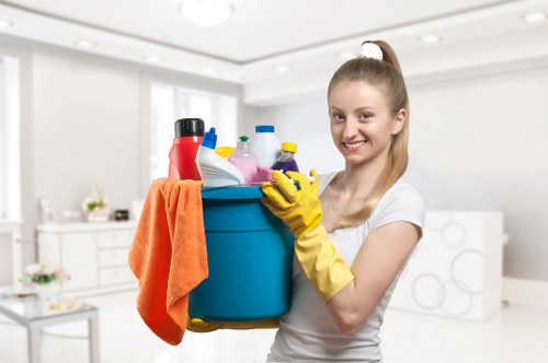Detailed cleaning in a local home with careful attention to surfaces