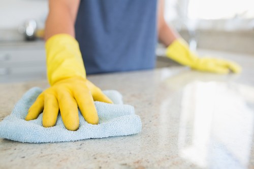 Deep cleaning hard floors in a busy Kennington home