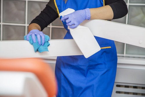 Professional cleaners completing a detailed one off clean in Kennington